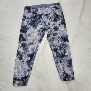 Calvin Klein Performance Blue and Gray Leggings